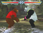 Tekken 4 Panda (On Right.).
