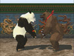 Tekken 3 Panda (On Left.).